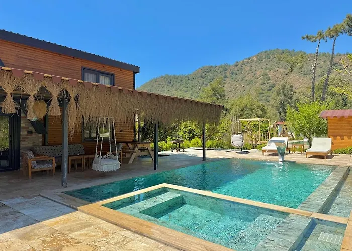With Hot Pool In Villa Marmaris