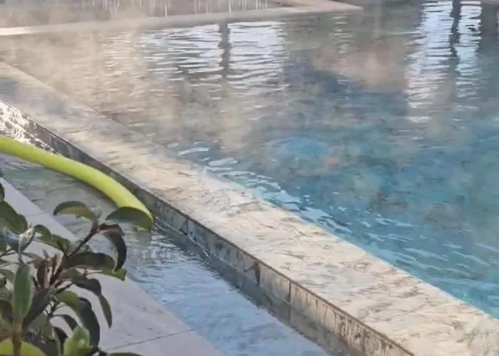 וילה With Hot Pool In